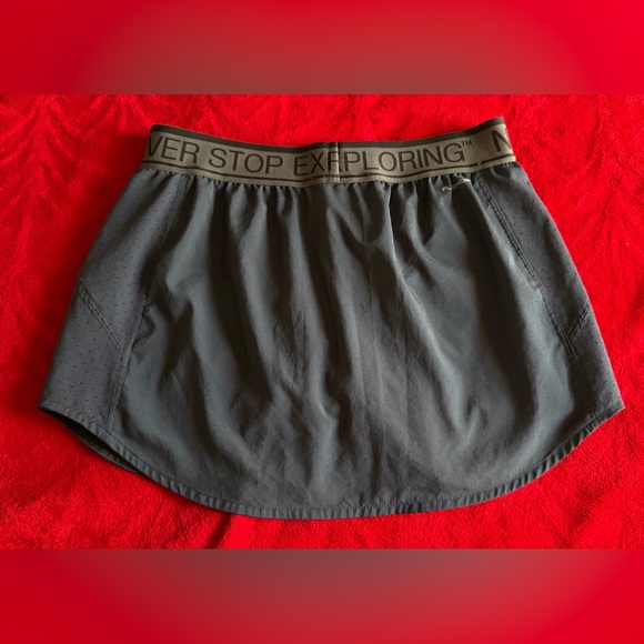 NORTH FACE Blue STRETCH Never Stop Exploring Athletic SKORT No Piling PERFECT 😍 - Picture 6 of 9